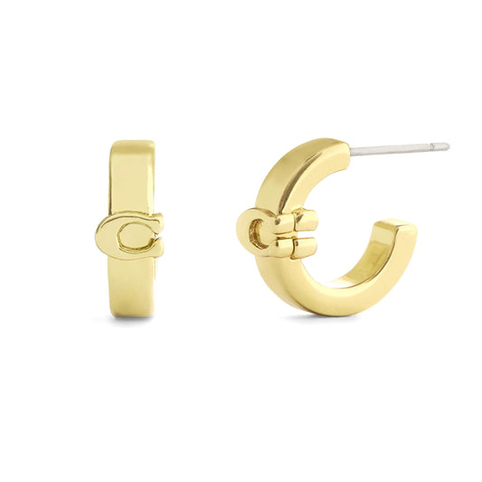 COACH BANGLE C HUGGIES - GOLD